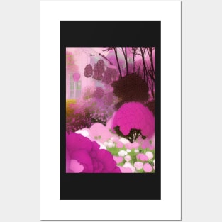 DREAMY COTTAGE GARDEN Posters and Art